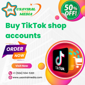 Buy TikTok shop accounts